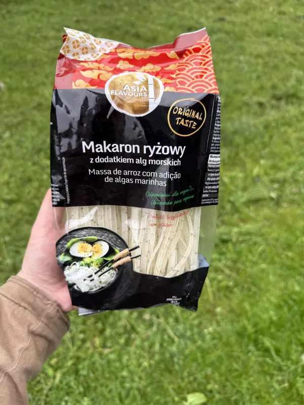 Asia Flavours Makaron ryżowy z dodatkiem alg morskich | 200g