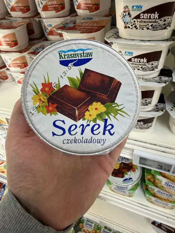 Krasnystaw Serek czekoladowy homogenizowany | 125g