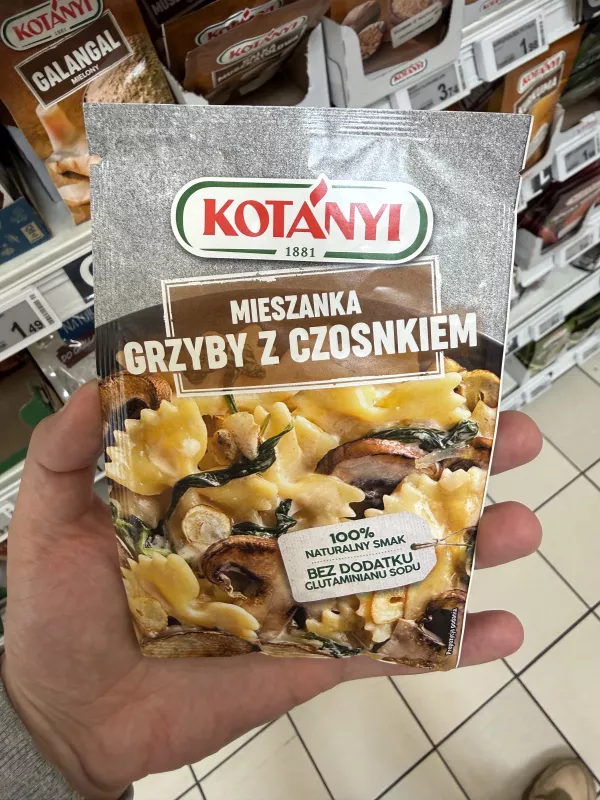 Kotanyi Mieszanka Grzyby z Czosnkiem | 20g