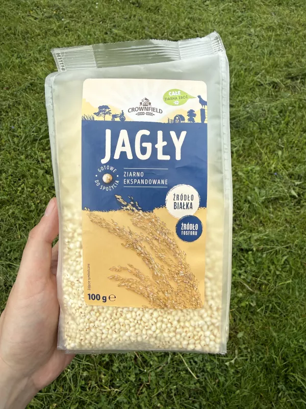 Crownfield Jagły ziarno ekspandowane | 100g