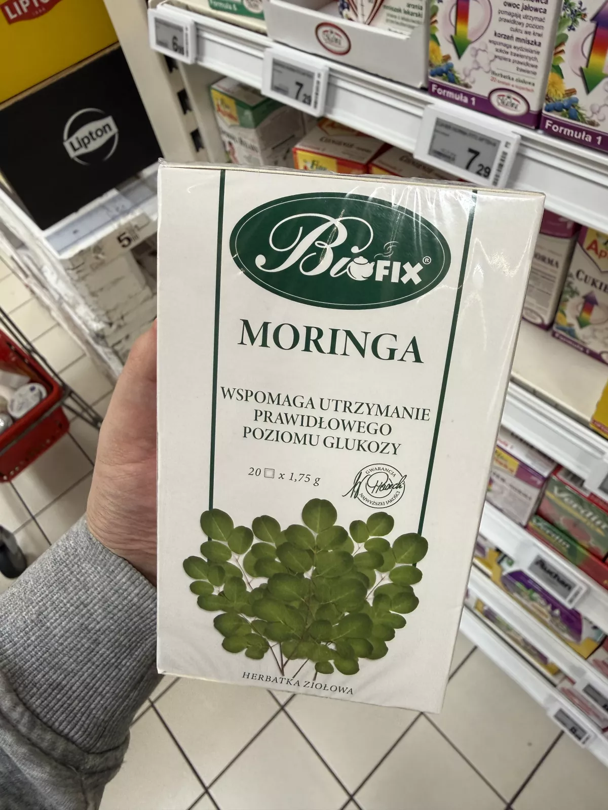 Bifix Moringa herbatka ziołowa ekspresowa | 35g