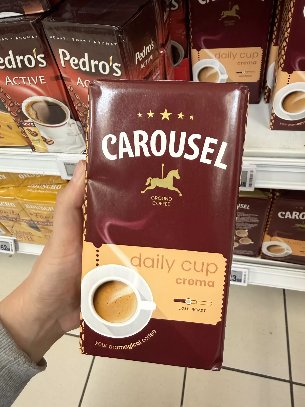 Carousel Daily Cup Crema kawa palona mielona | 500g