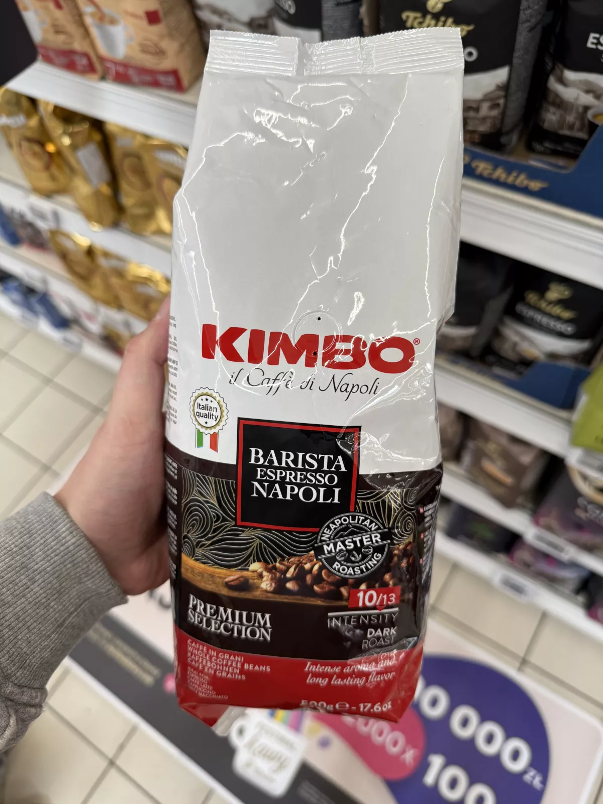 Kimbo Barista Espresso Napoli kawa ziarnista | 500g