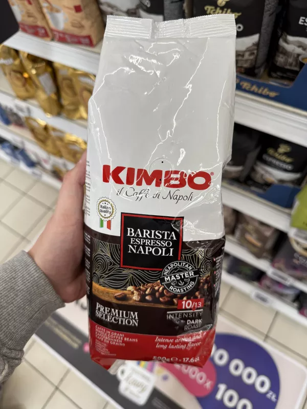 Kimbo Barista Espresso Napoli kawa ziarnista | 500g
