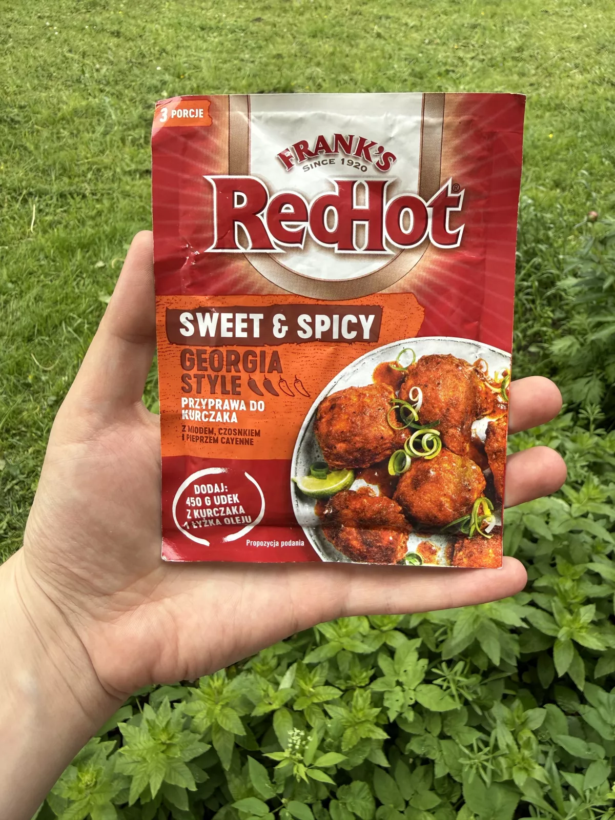 Frank’s RedHot Sweet & Spicy Georgia Style Przyprawa do kurczaka | 20g