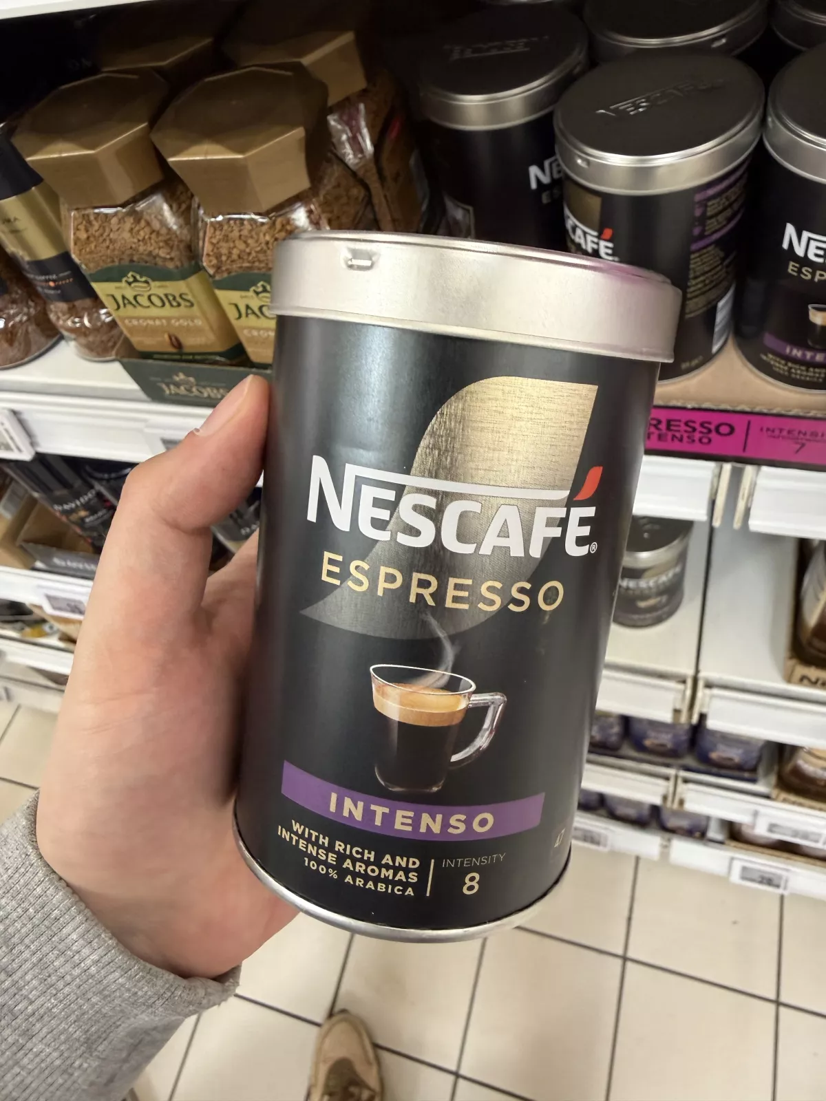 Nescafé Espresso Intenso kawa rozpuszczalna | 95g