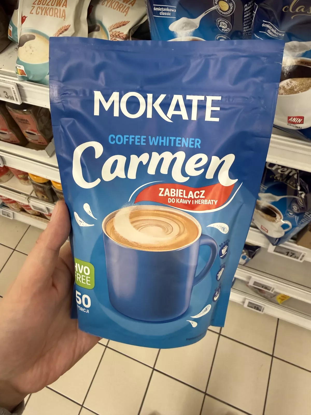 Mokate Carmen zabielacz do kawy i herbaty | 200g