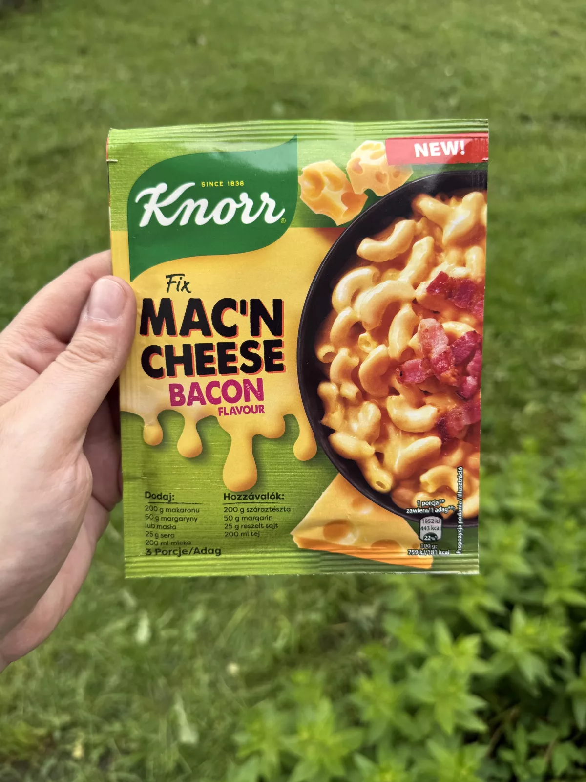 Knorr Fix Mac’n Cheese Bacon Flavour | 33g