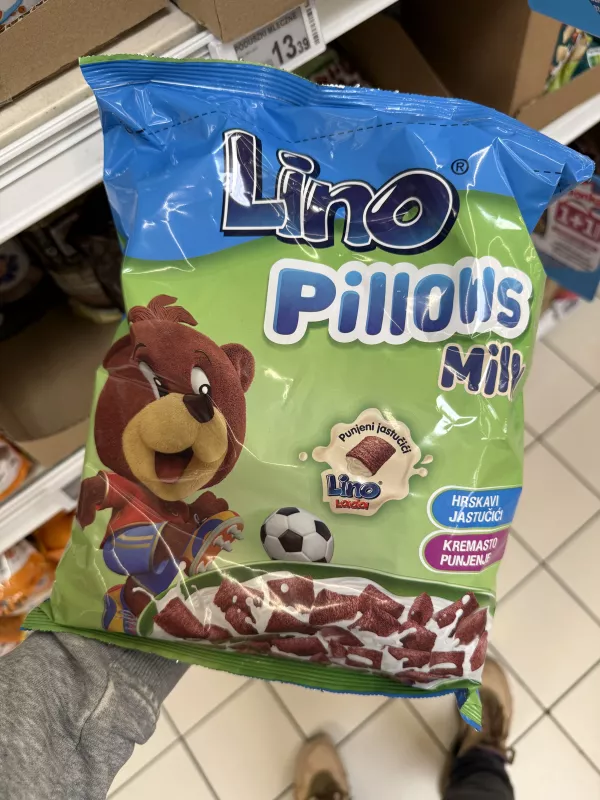 Lino Pillows Milk / Poduszki zbożowe z kremem mlecznym | 500g