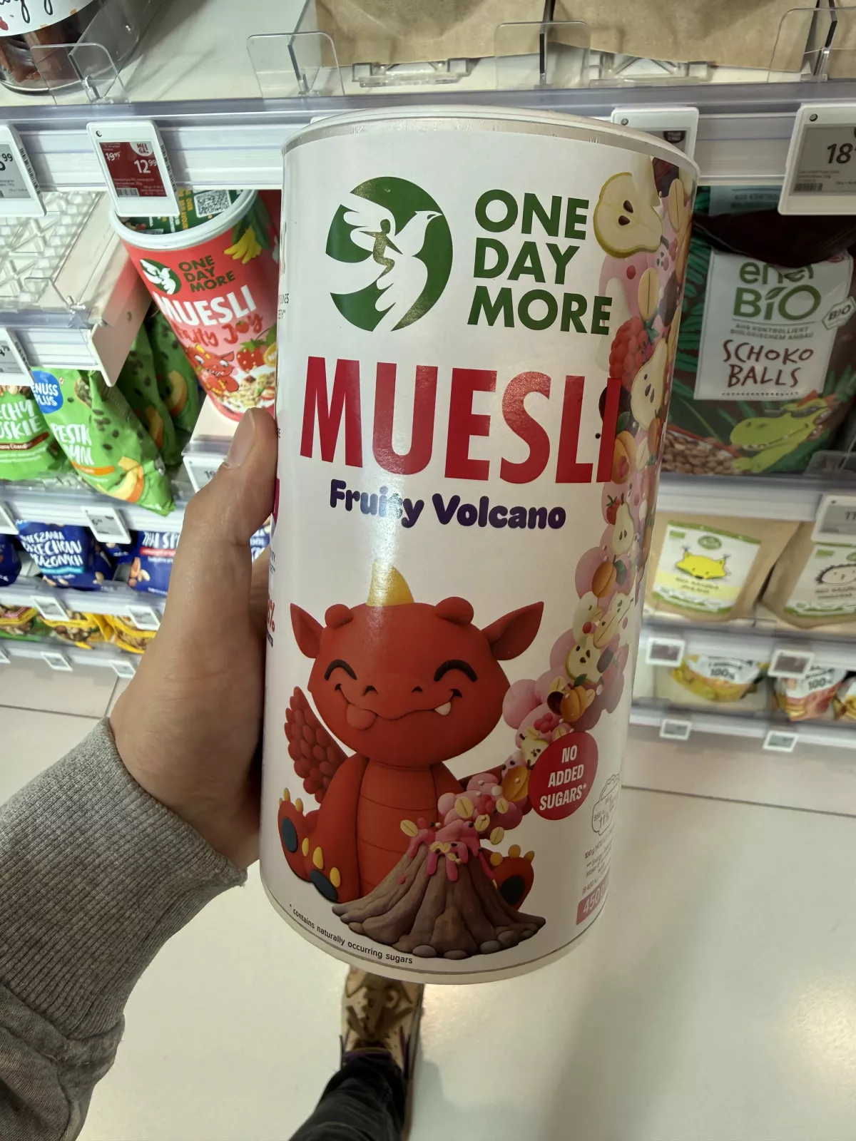One Day More Muesli Fruity Volcano | 450g