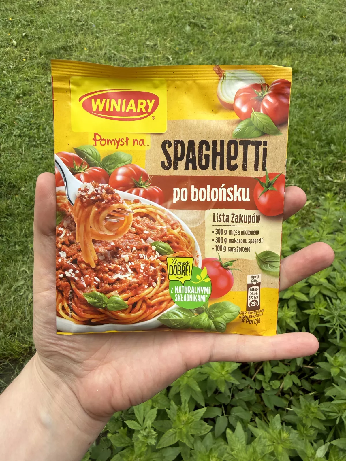 Winiary Pomysł na… Spaghetti po bolońsku | 44g