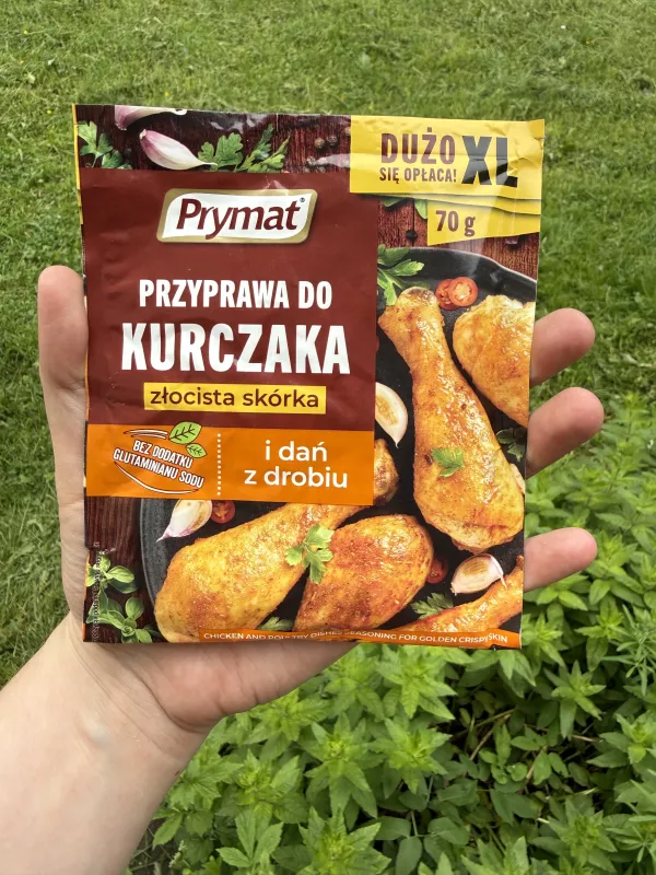 Prymat Przyprawa do kurczaka i dań z drobiu złocista skórka XL | 70g