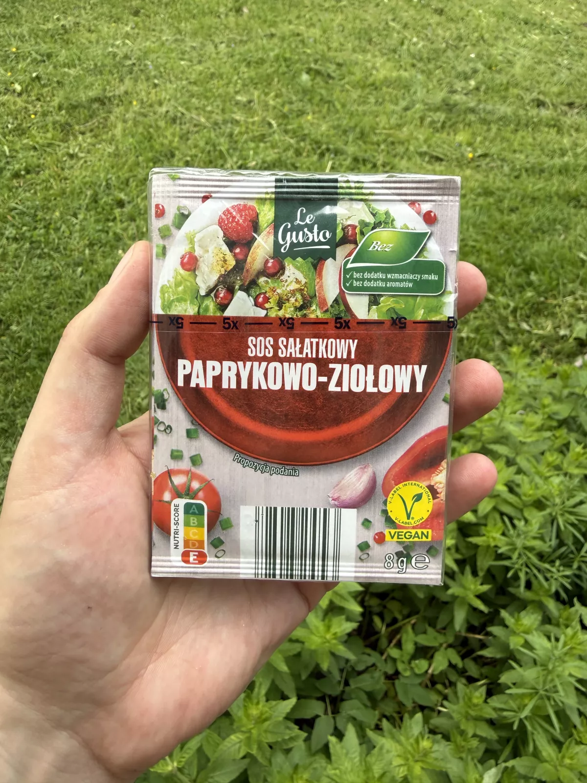 Le Gusto Sos sałatkowy paprykowo-ziołowy | 5x8g