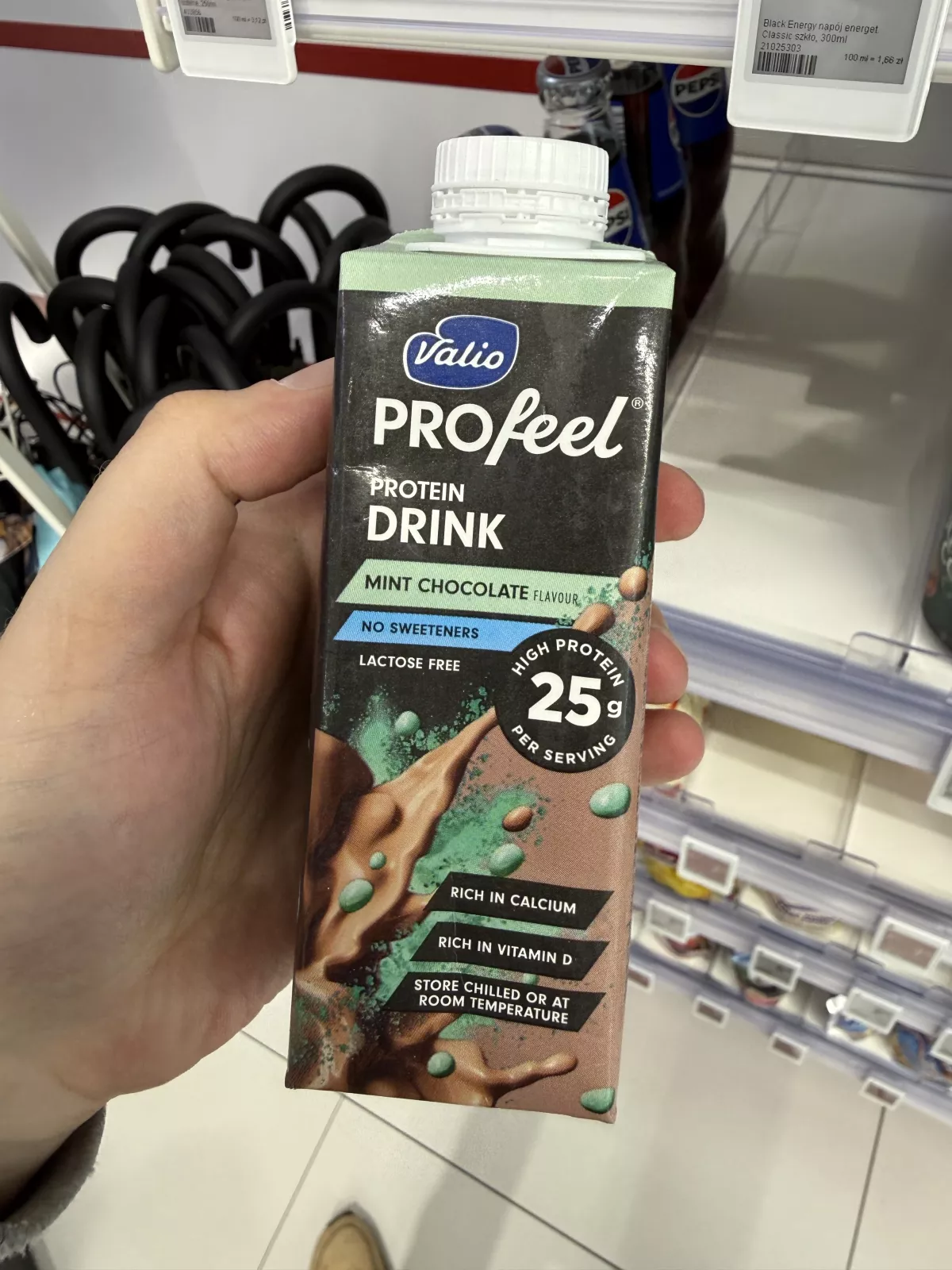 Valio PROfeel Protein Drink Mint Chocolate Flavour | 250ml