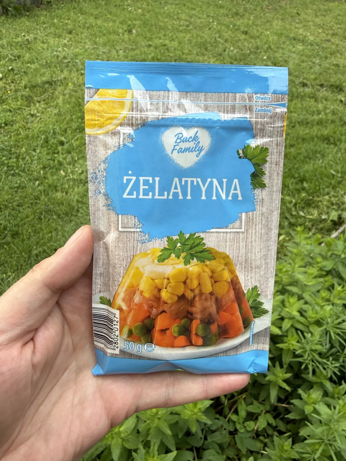 Back Family Żelatyna spożywcza wieprzowa, wołowa | 50g