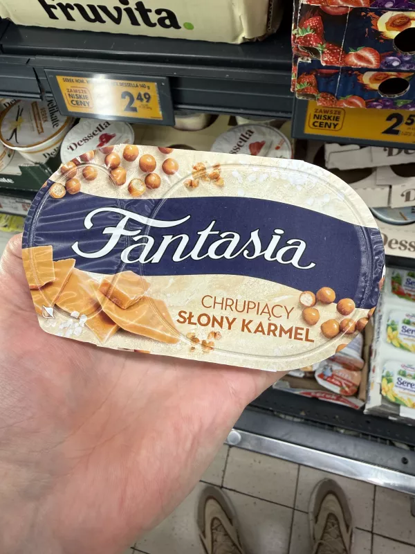 Fantasia Chrupiący Słony Karmel | 99g