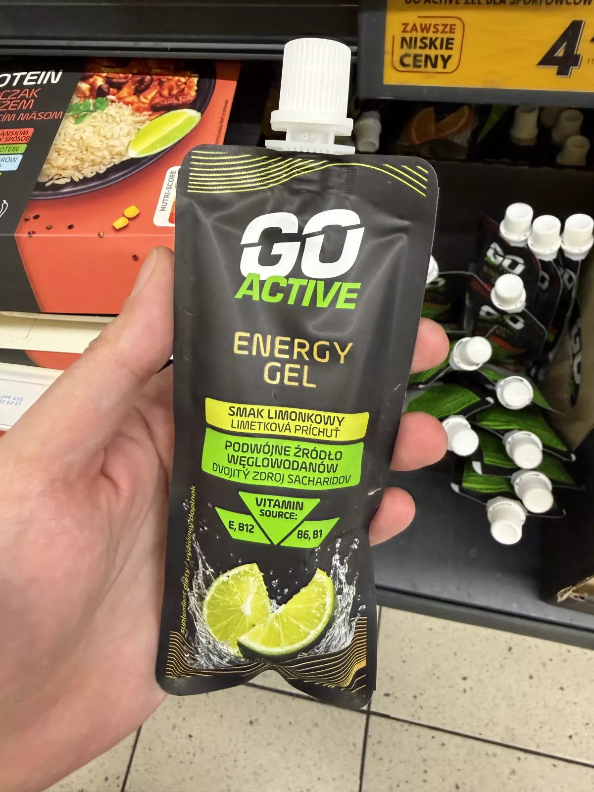 Go Active Energy Gel Smak Limonkowy | 50g