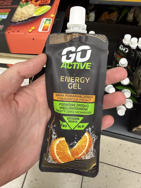 Go Active Energy Gel Smak Pomarańczowy | 50g