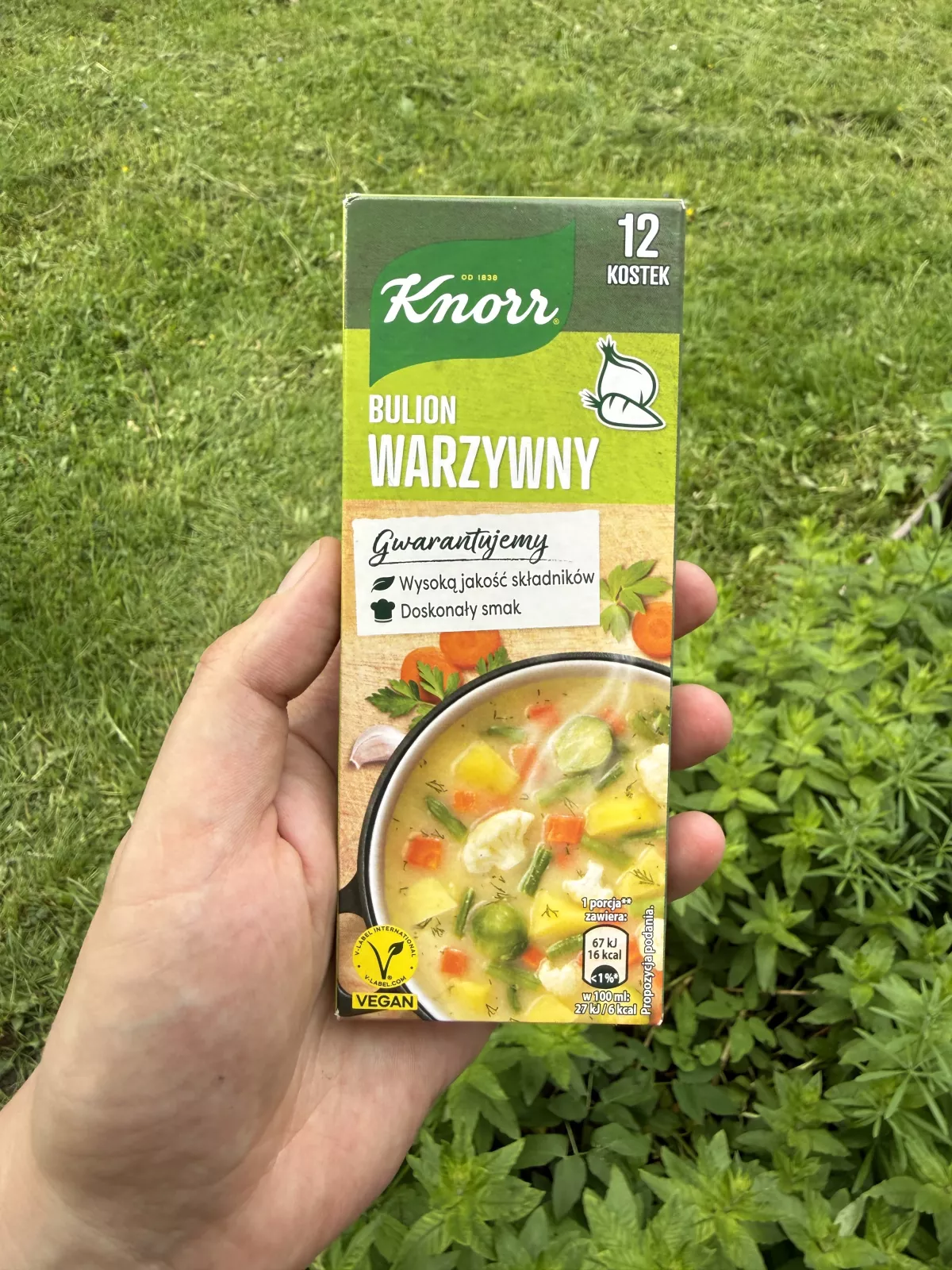 Knorr Bulion warzywny 12 kostek | 120g