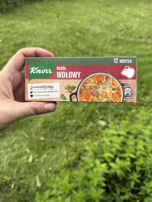 Knorr Rosół wołowy 12 kostek | 120g