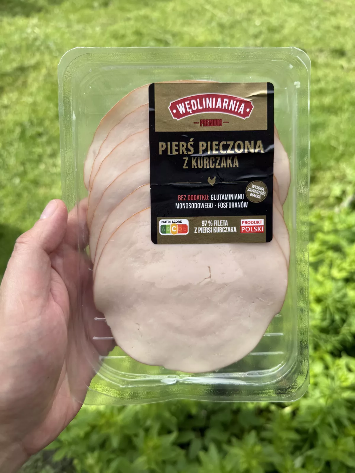 Wędliniarnia Premium Pierś pieczona z kurczaka | 100g