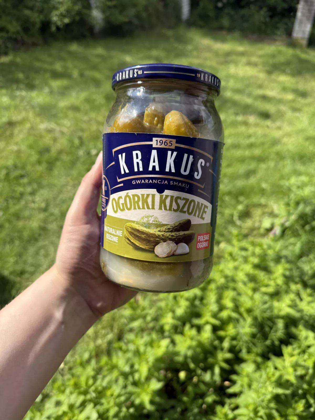 Ogórki kiszone Krakus | 860g
