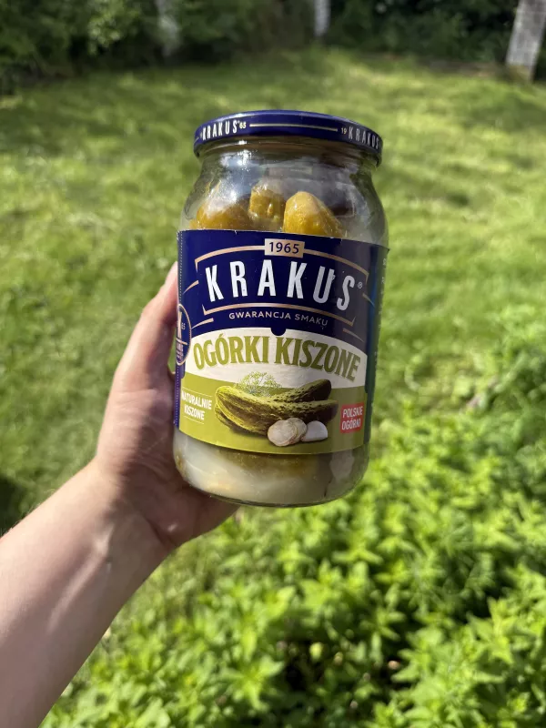Ogórki kiszone Krakus | 860g