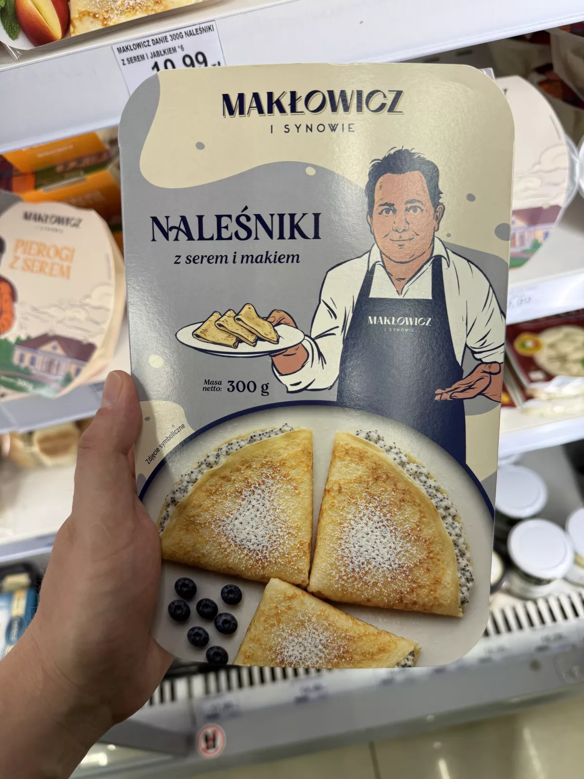Makłowicz i Synowie Naleśniki z serem i makiem | 300g