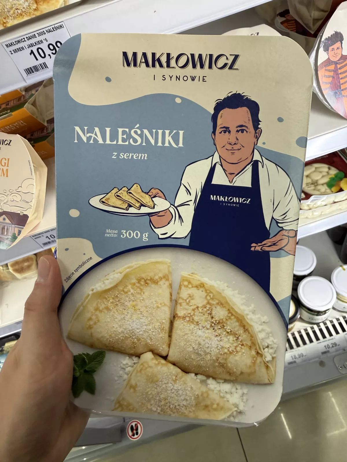 Makłowicz i Synowie Naleśniki z serem | 300g
