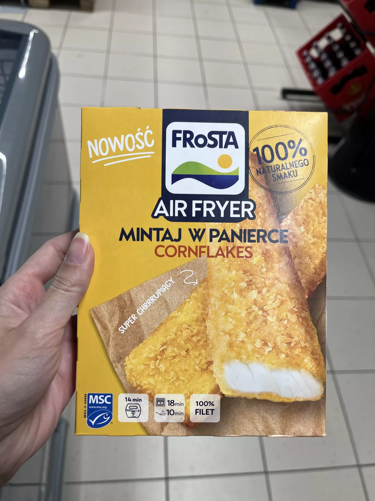 FRoSTA Air Fryer Mintaj w panierce Cornflakes | 240g