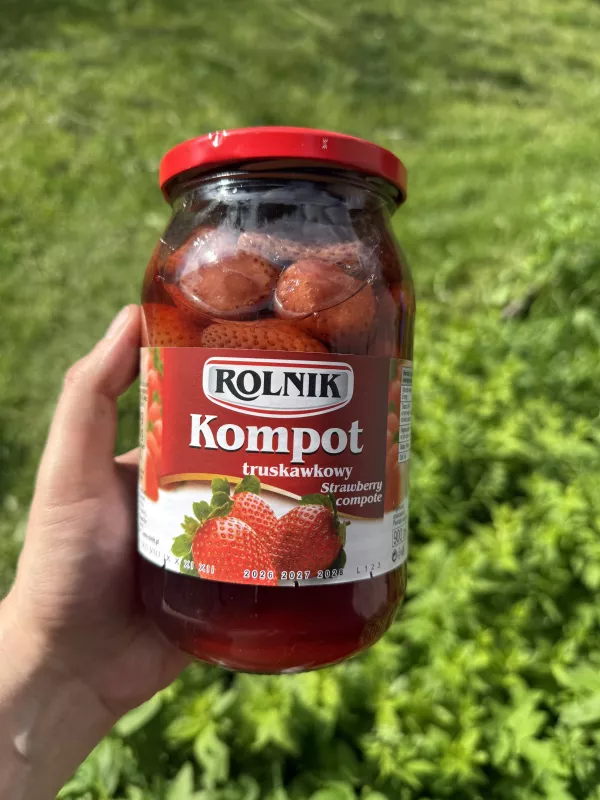Rolnik Kompot truskawkowy | 850g