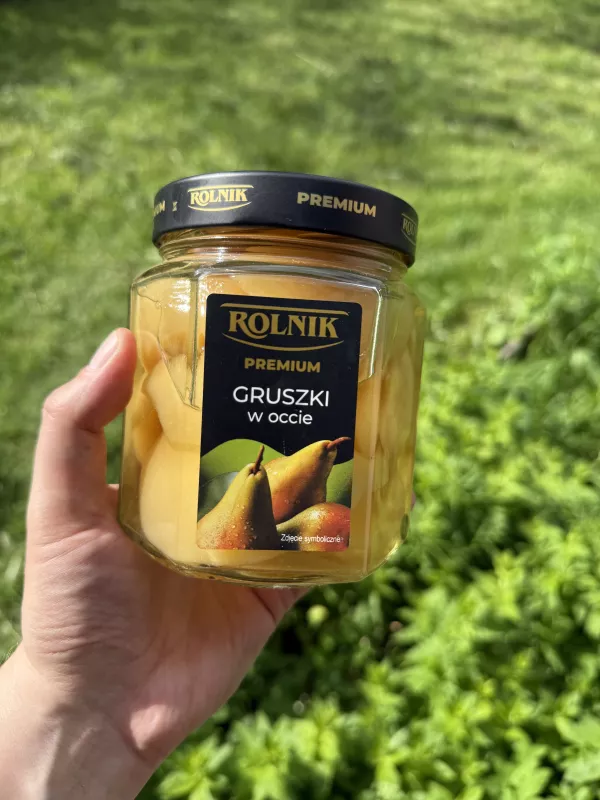 Rolnik Premium Gruszki w occie | 530g
