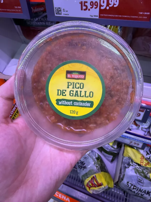 El Tequito Pico de Gallo without coriander / bez kolendry | 120g