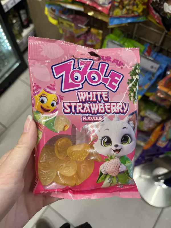 Zozole For Fun White Strawberry Flavour | 75g