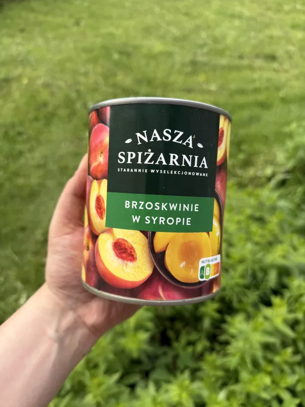 Nasza Spiżarnia Brzoskwinie w syropie | 820g