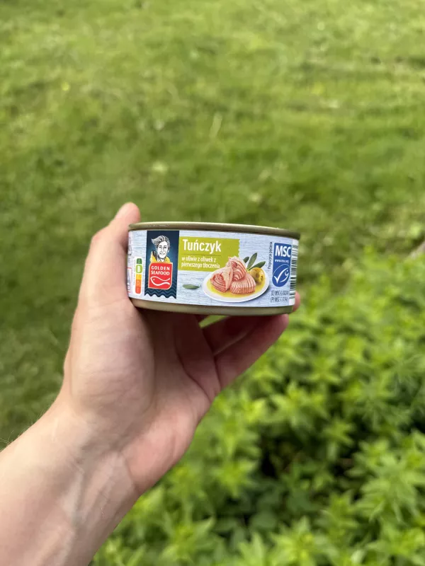 Golden Seafood Tuńczyk w oliwie z oliwek z pierwszego tłoczenia | 160g