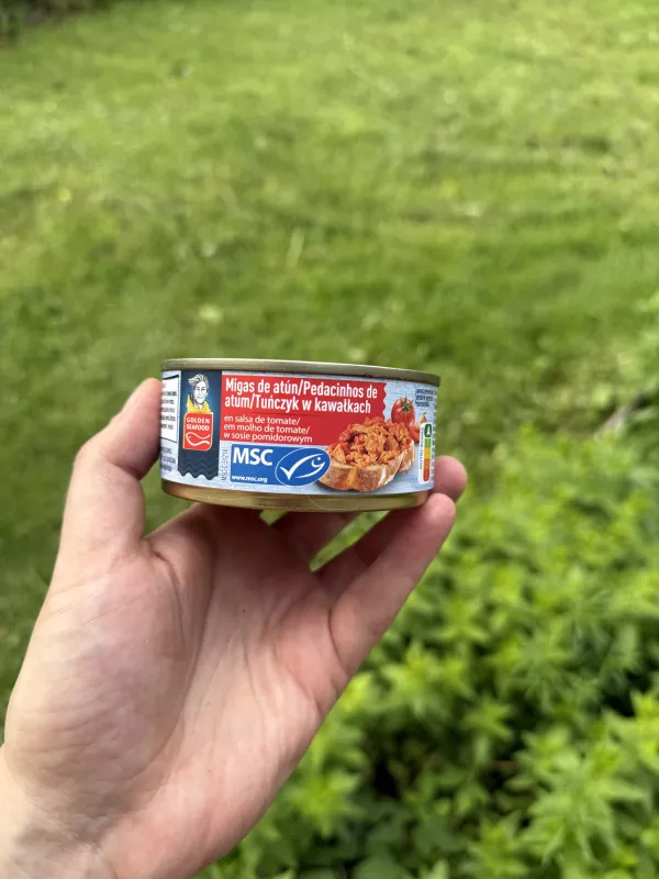Golden Seafood Tuńczyk w kawałkach w sosie pomidorowym | 160g