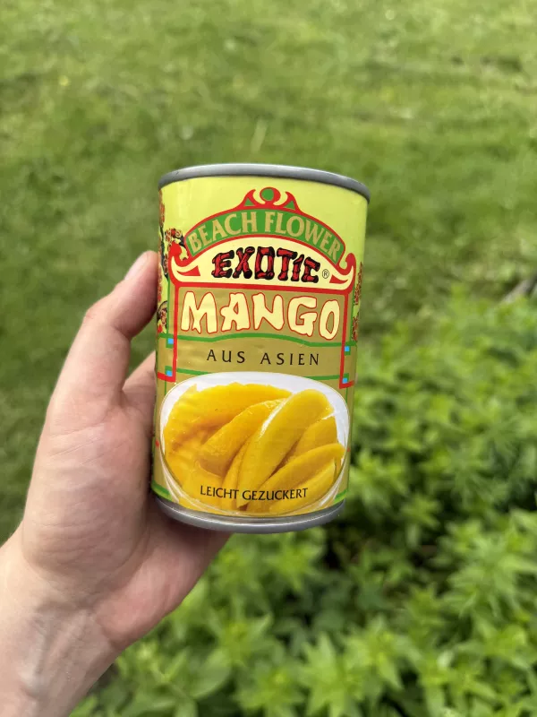 Beach Flower Exotic Mango / Mango w lekko słodzonym syropie | 425g
