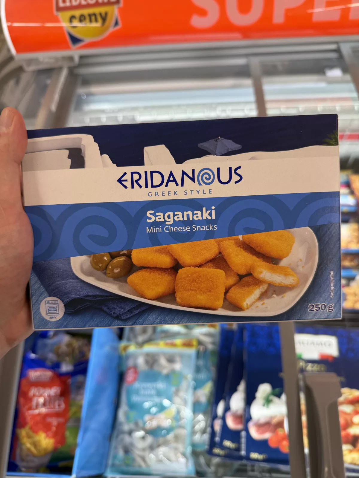 Eridanous Greek Style Saganaki Mini Cheese Snacks | 250g