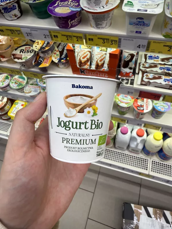 Bakoma Jogurt Bio Naturalny Premium | 140g