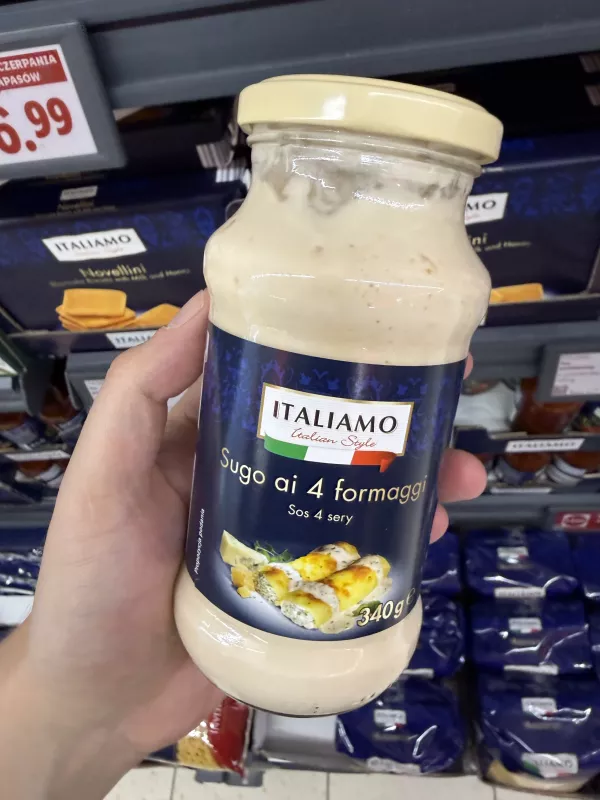 Italiamo Sugo ai 4 formaggi / Sos 4 sery | 340g