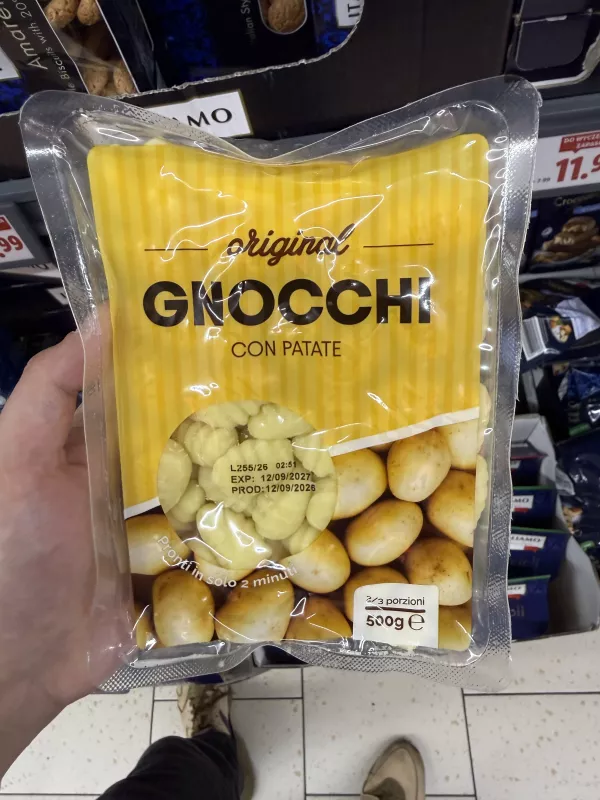 Original Gnocchi con patate / Gnocchi ziemniaczane | 500g