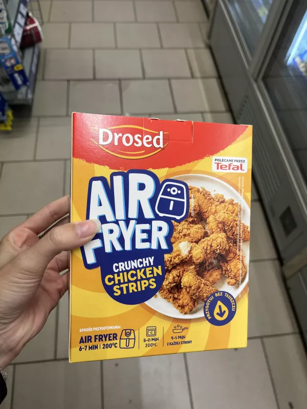 Drosed Air Fryer Crunchy Chicken Strips / Panierowane polędwiczki z kurczaka | 300g