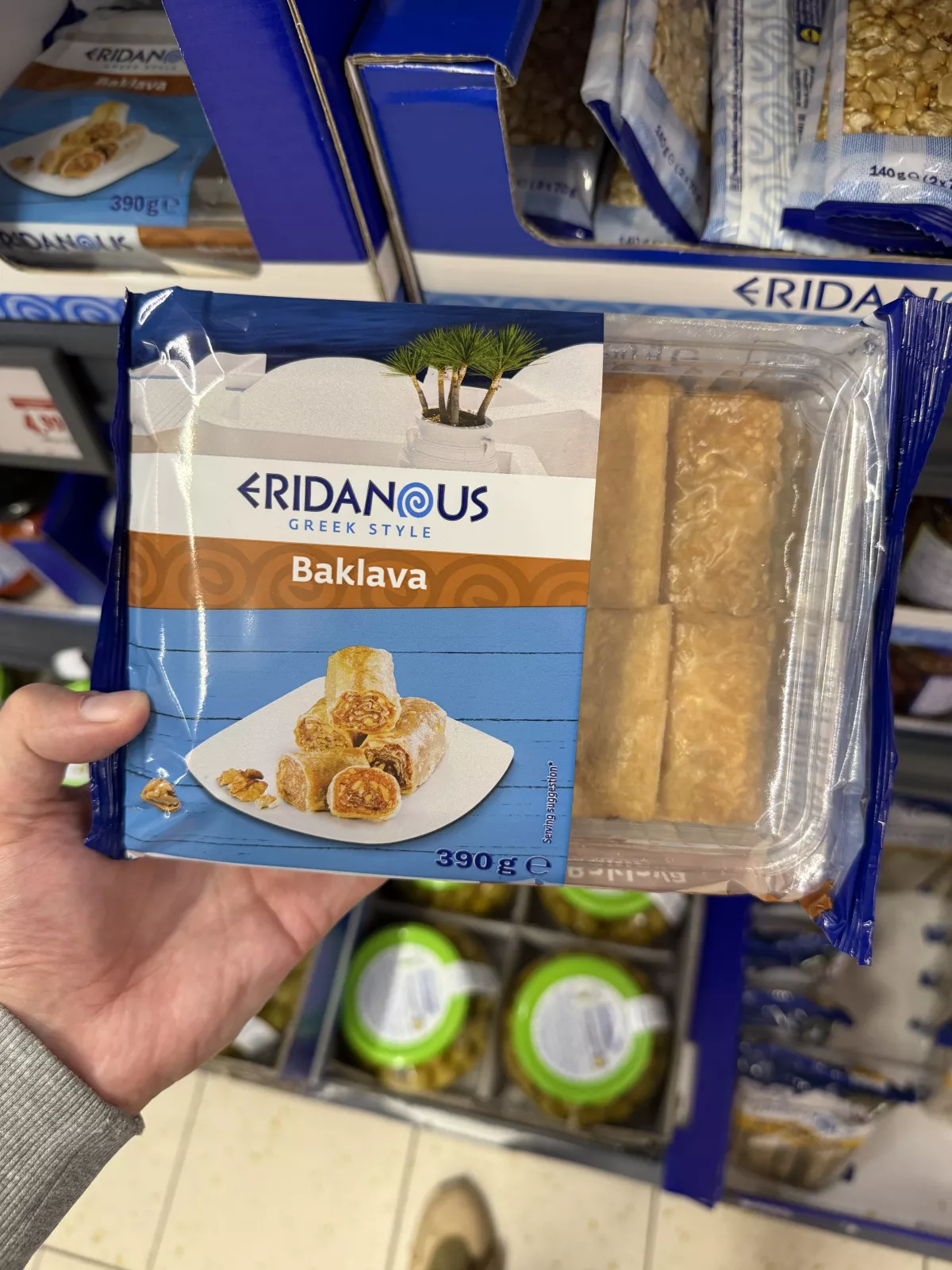 Eridanous Baklava / Baklawa z orzechami włoskimi | 390g