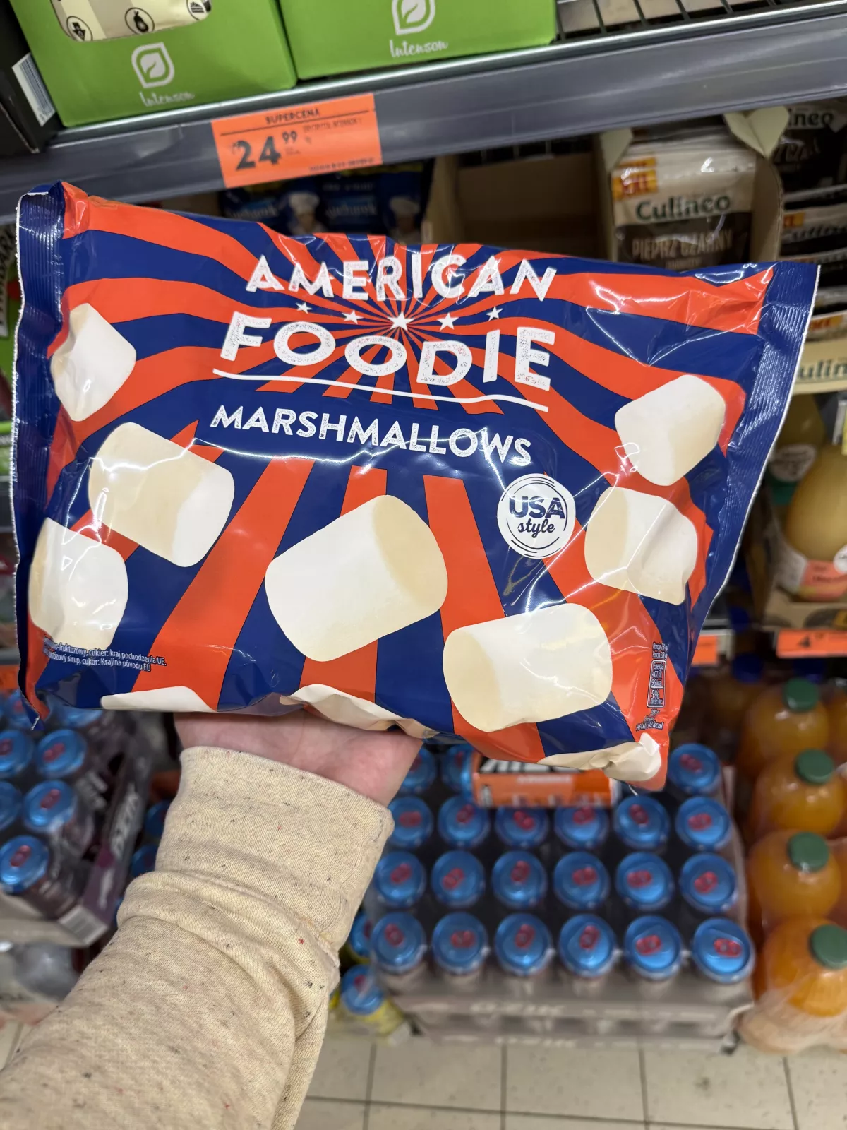 American Foodie Marshmallows pianki o smaku waniliowym | 500g