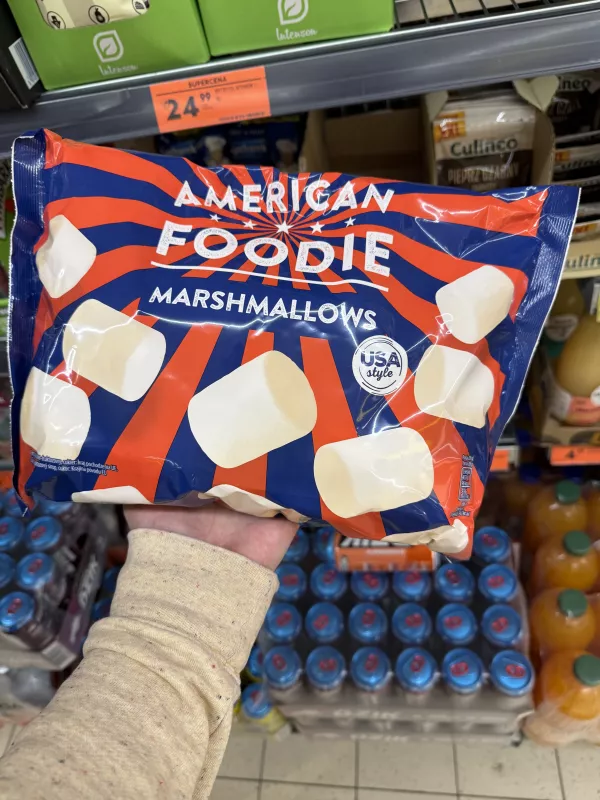American Foodie Marshmallows pianki o smaku waniliowym | 500g