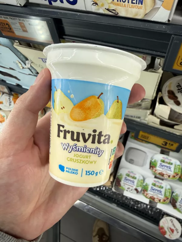 Fruvita Wyśmienity Jogurt gruszkowy | 150g