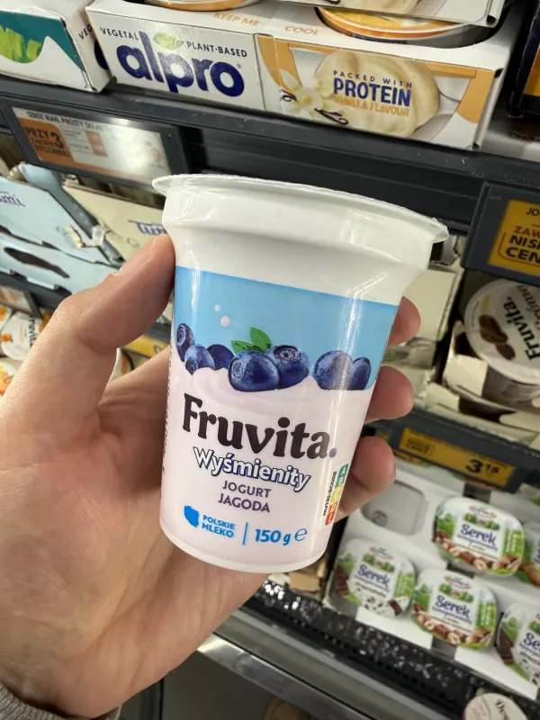 Fruvita Wyśmienity Jogurt jagoda | 150g