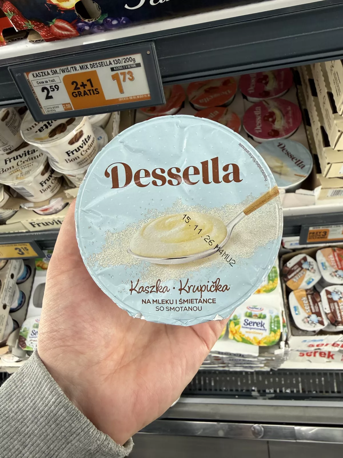 Dessella Kaszka krupicka na mleku i śmietance | 200g