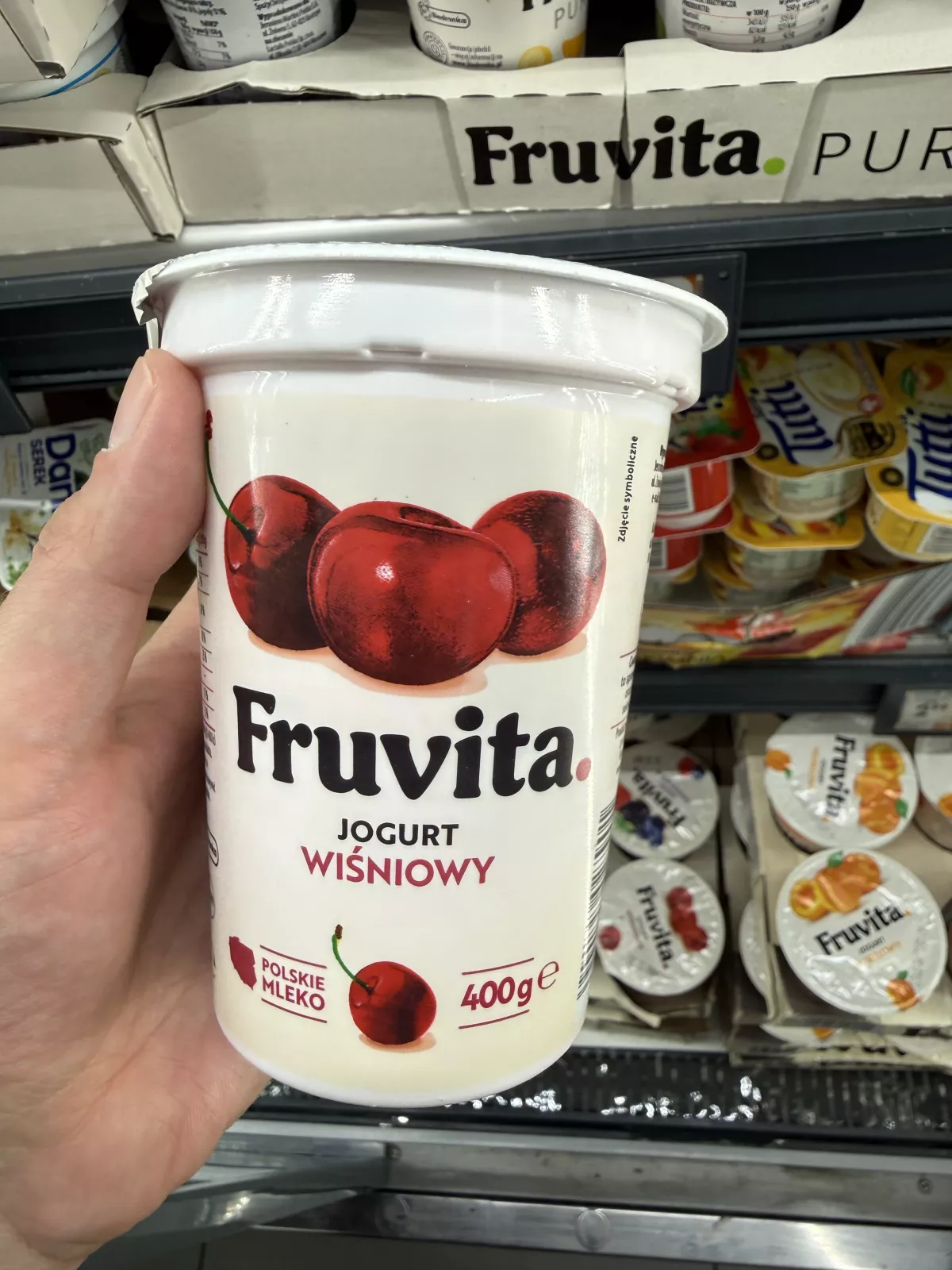 Fruvita Jogurt wiśniowy | 400g